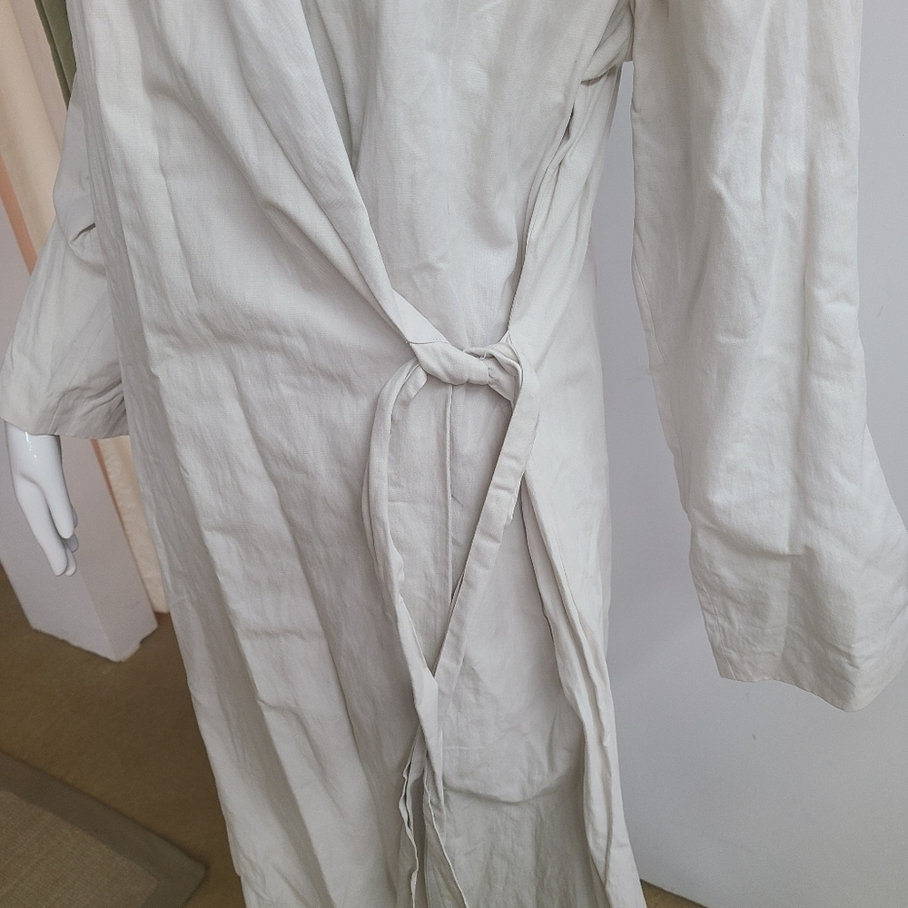 NWT Eileen Fisher Wrap Long Coat - Picture 11 of 13